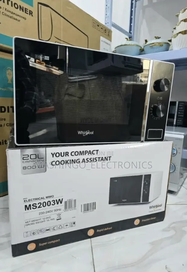 Whirlpool 20L Microwave Oven (800W) - 1