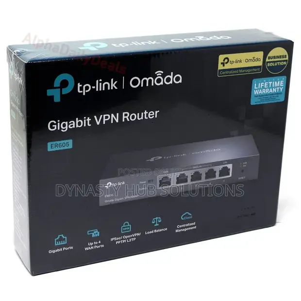 TP-Link ER605 (TL-R605) Gigabit VPN Router - 1