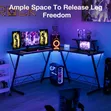 L-Shaped Gaming Desk - Brand New - 3