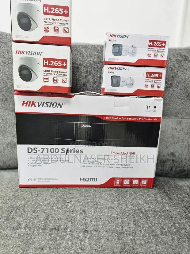 Hikvision DS-7100 Series NVR CCTV Kit - 1