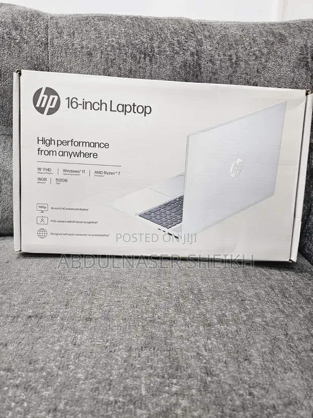 Laptop Mpya HP OmniBook 5 16" - 16GB RAM, 512GB SSD - 1