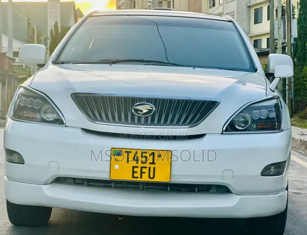 Toyota Harrier 2005 White - 1