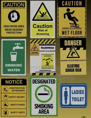 Safety Stickers for Construction Sites