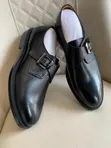 Men's J.M. Weston Moccasins - Full Black Leather - 1