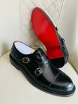 Men's J.M. Weston Moccasins - Full Black Leather - 3