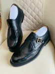 Men's J.M. Weston Moccasins - Full Black Leather - 5