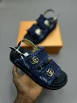 Sandals za Gucci za Canvas - Kahawia - 3
