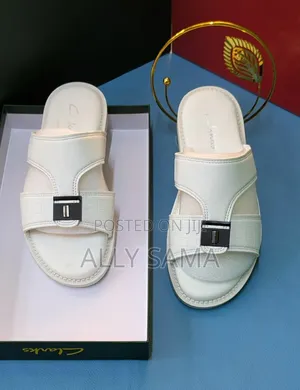 Men's Clarks Soft Leather Sandals