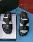 Men's Clarks Soft Leather Sandals - 3