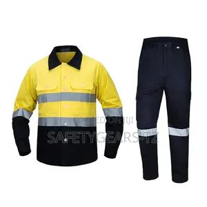 High-Visibility Safety Working Uniform Set
