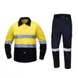 High-Visibility Safety Working Uniform Set - 1