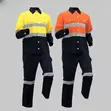 High-Visibility Safety Working Uniform Set - 2