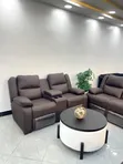 Presidential Sofa Set - Leather - 3