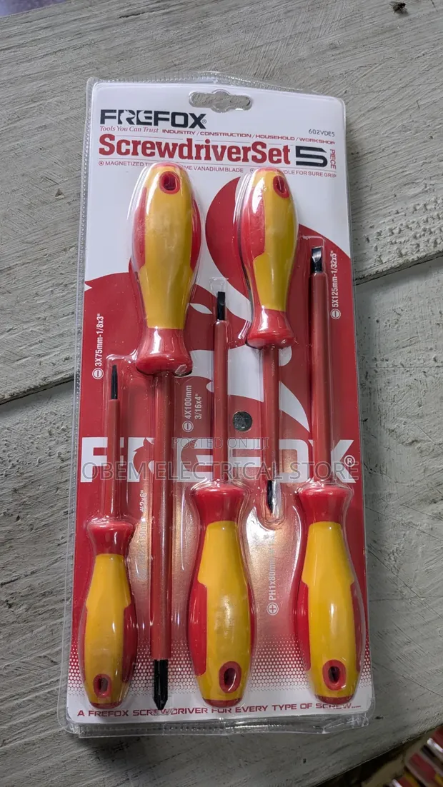 5-Piece Insulated Screwdriver Set - 1