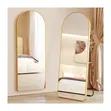 Full-Length Arched Floor Mirror (160x50cm) - 2