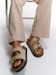 Quality Leather Sandals - Brand New - 1