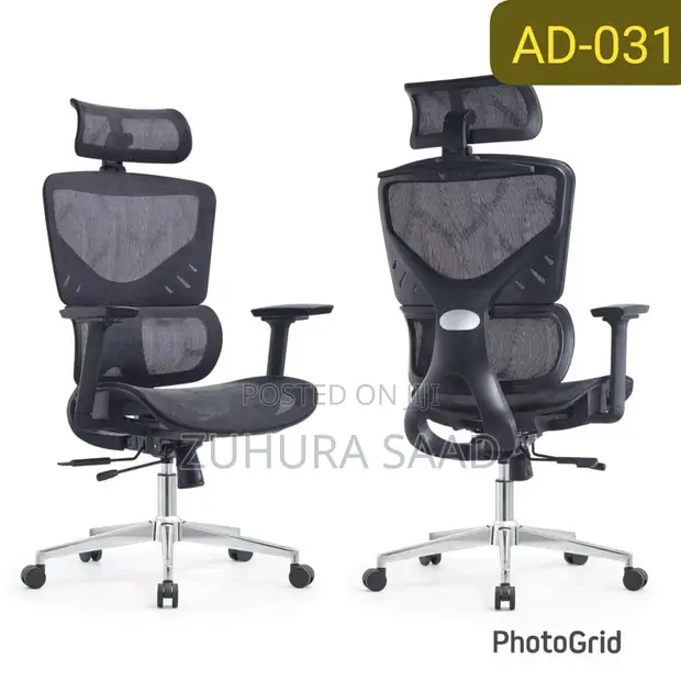 Ergonomic Office Chair with Lumbar Support - 1