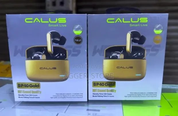 Calus P40 Gold Version Metal Earbuds - 1