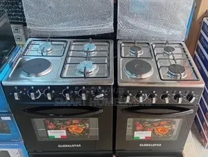 Globalstar 4-Burner Hybrid Cooker with Electric Oven