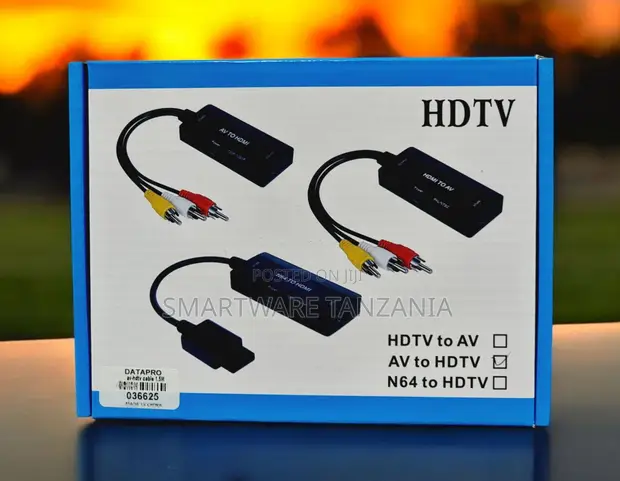 AV to HDMI Converter Adapter 720p 1080p for TV - 1