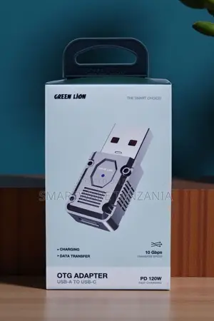 Green Lion USB-A to USB-C OTG Adapter PD 120W 10Gbps