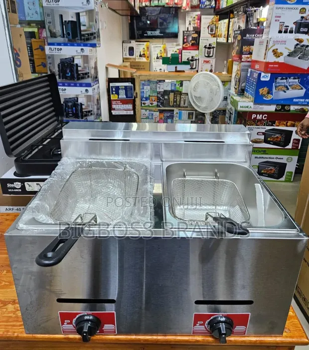 Gas Double Deep Fryer - 12 Liters - 1