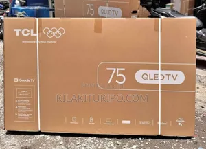 75" TCL QLED Google TV
