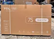 75" TCL QLED Google TV - 1
