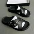 Ecco Men's Leather Sandals - 4