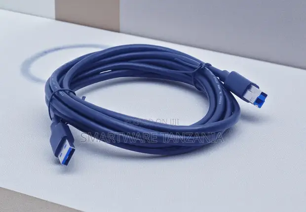 USB 3.0 A to B Cable - Superspeed for Printers, Scanners, Drives - 1
