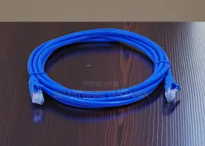 Cat5e UTP Ethernet Patch Cable (Blue, RJ45)