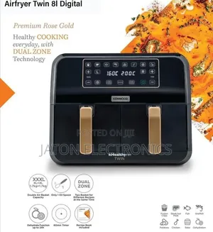 Kenwood Digital Double Air Fryer 8L