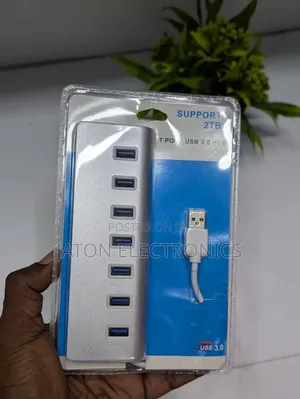 Original Aluminium USB Hub 3.0 - 7 Ports