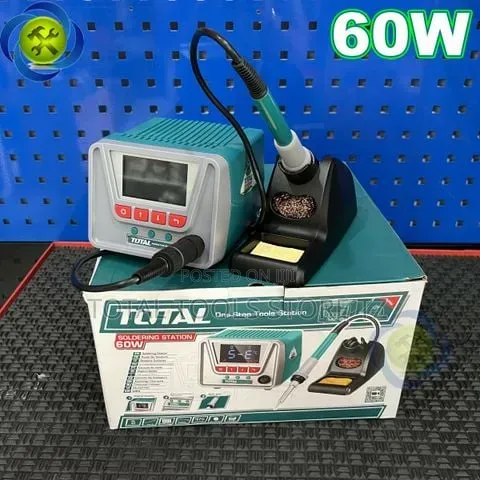 Total Soldering Station 60W yenye Digital Display - 1