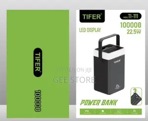 Tifer 100,000mAh Power Bank
