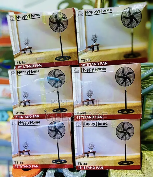 Happy Home 18-Inch Stand Fan - 1