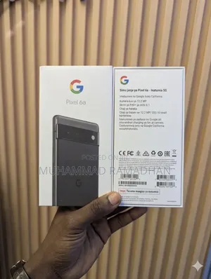 New Google Pixel 6a 128GB Black