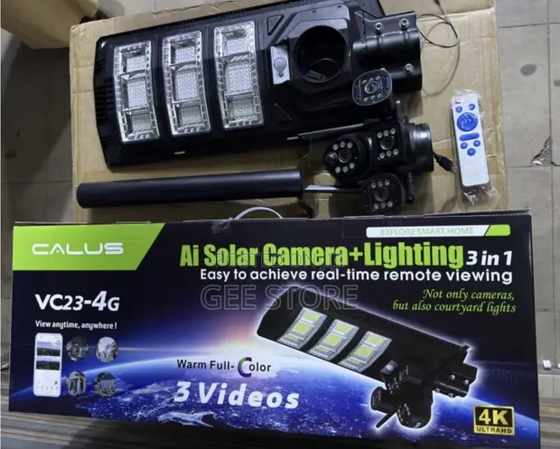 Calus Solar 4G Camera with Lighting - 1