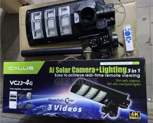 Calus Solar 4G Camera with Lighting
