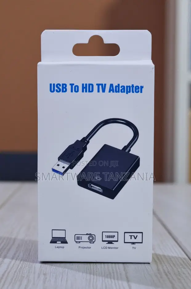 USB to HDMI Adapter 1080p for Laptop Monitor Projector - 1
