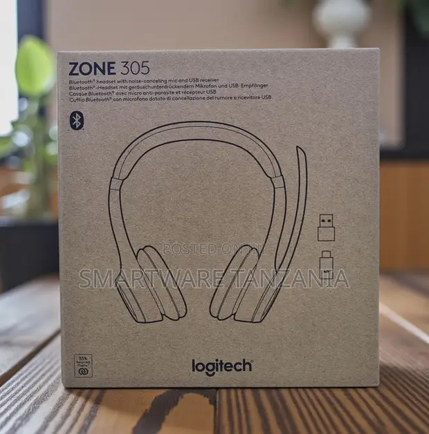 Logitech Zone 305 Bluetooth Headset with Noise Cancelling - 1