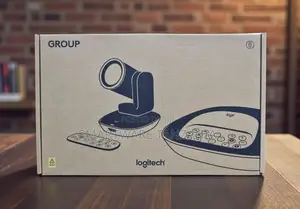 Logitech GROUP Conference Camera PTZ Speakerphone Remote Kit