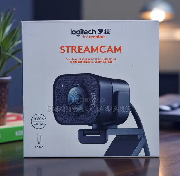 Logitech StreamCam 1080p 60fps USB-C Webcam - 1