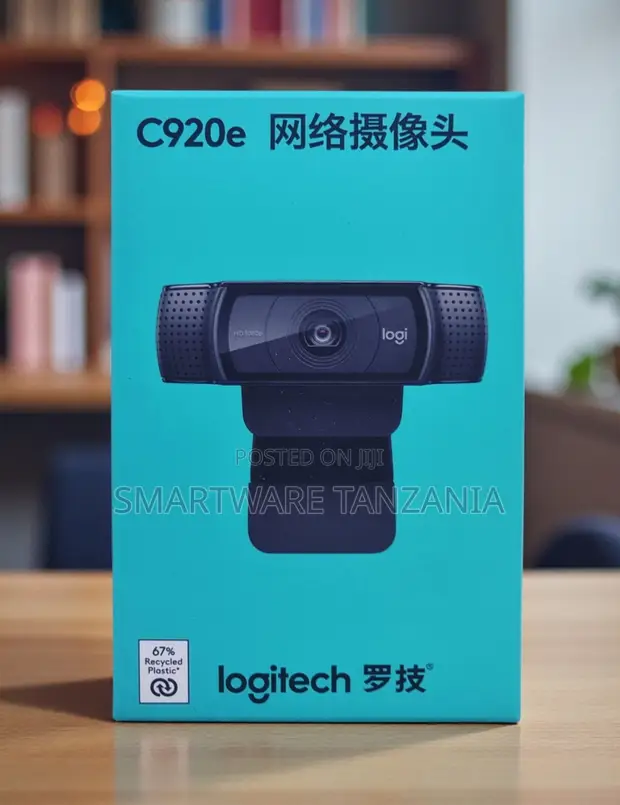 Logitech C920e Webcam ya Biashara Full HD - 1