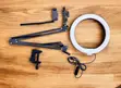 LED Ring Light with Flexible Arm Phone Holder - 1