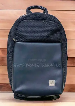 Wiwu Mkoba wa Laptop Rangi ya Bluu Mfumo wa PU Ngozi kwa Safari