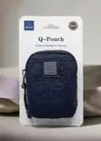 Wiwu Q-pouch Mini Navy Blue Quilted Pouch Water Resistant - 1
