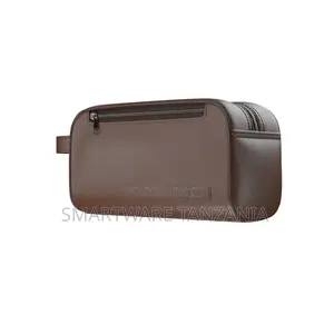 Green Lion Lakeshore Clutch Bag - Brown PU Leather