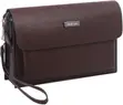 Green Lion Mara Clutch Bag - Rangi ya Kahawia ya Kusafiria - 2