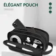 Green Lion Elegant Pouch - Kisanduku cha Usafiri Rangi ya Navy - 2